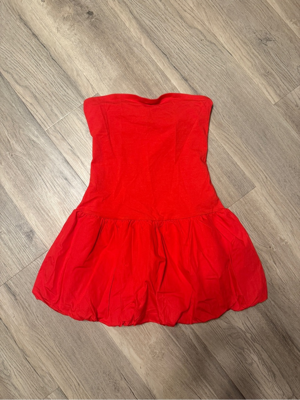 Target Strapless Red Maxi Dress